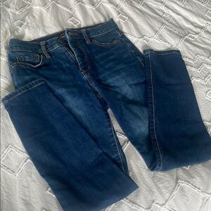 Women’s Blue High Rise Skinny Jeans